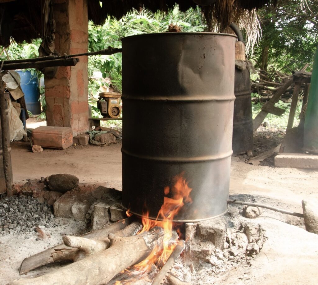 réservoir du distillateur